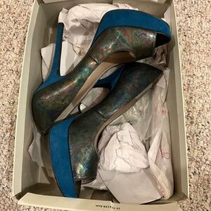 Rachel Roy Oil Slick Platforms